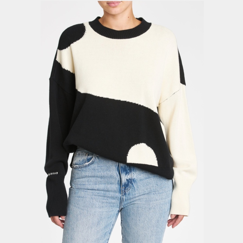 Pistola - Darya No Pocket Crewneck Pullover - Yin Yang